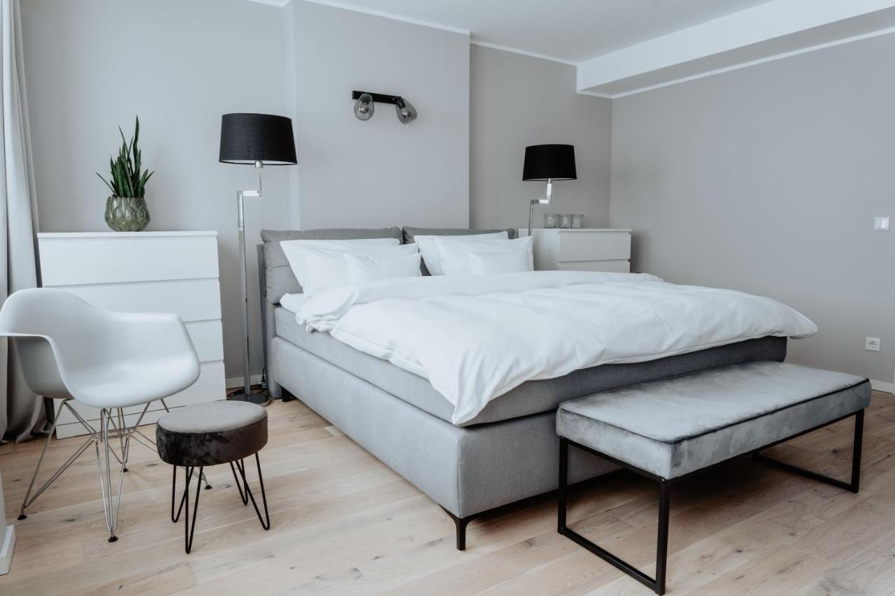 2-Zimmer City Apartment 57M² Mit King Size Bett Und Kueche Munster  Esterno foto