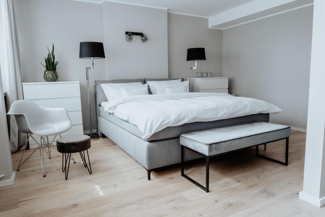 2-Zimmer City Apartment 57M² Mit King Size Bett Und Kueche Munster  Esterno foto
