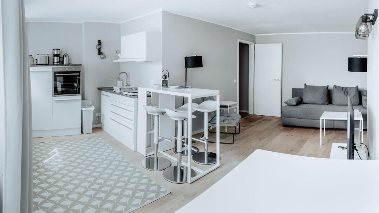 2-Zimmer City Apartment 57M² Mit King Size Bett Und Kueche Munster  Esterno foto
