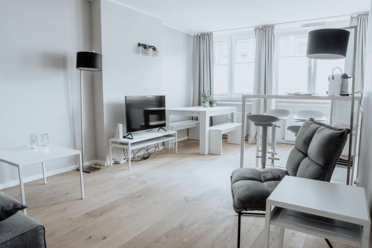 2-Zimmer City Apartment 57M² Mit King Size Bett Und Kueche Munster  Esterno foto