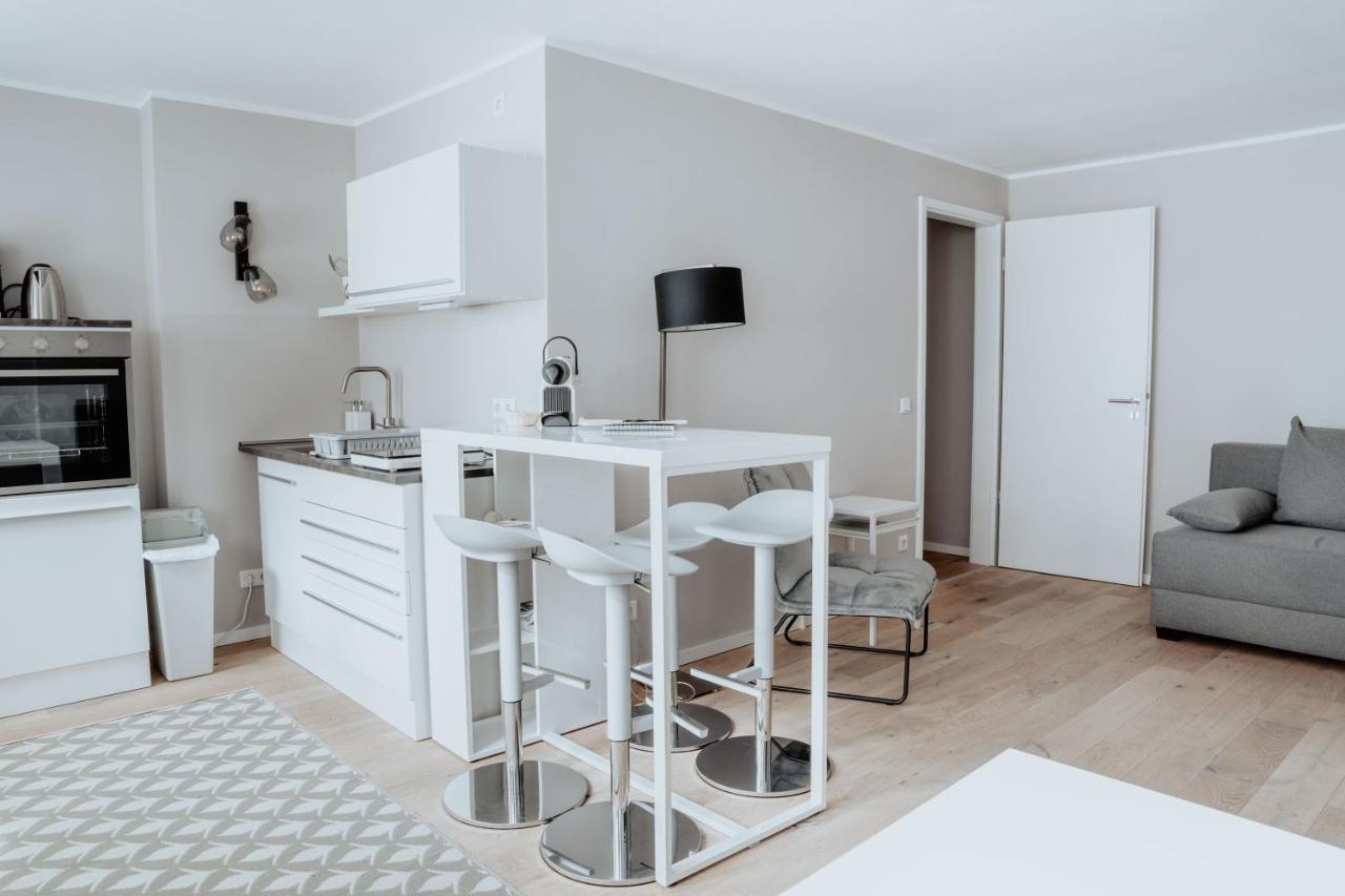 2-Zimmer City Apartment 57M² Mit King Size Bett Und Kueche Munster  Esterno foto